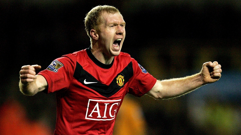 Paul Scholes cũng dành cả sự nghiệp ấn tượng cho MU
