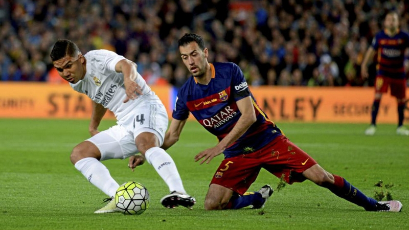 Casemiro và Butquets từng là 2 cầu thủ DM ấn tượng nhất lịch sử