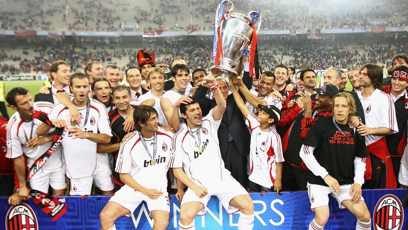 Câu lạc bộ AC Milan đã giành được những danh hiệu vĩ đại