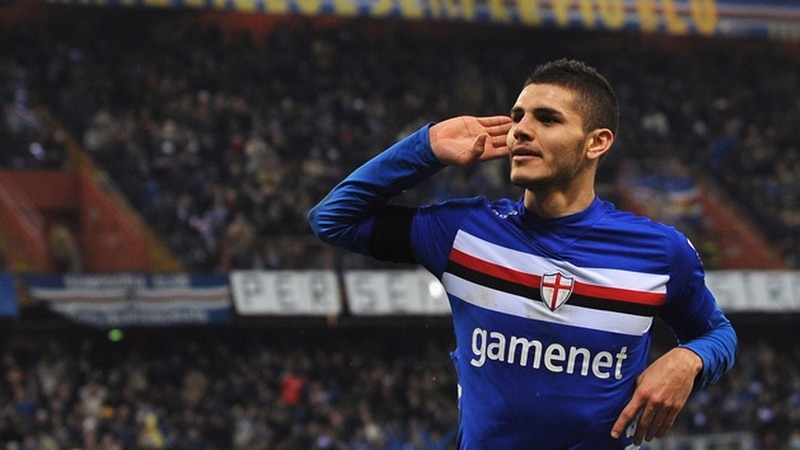 Cầu thủ Mauro Icardi cũng chật vật đầu sự nghiệp