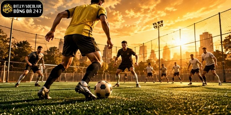 Mặt sân cỏ tự nhiên đại diện cho trận đấu chuyên nghiệp